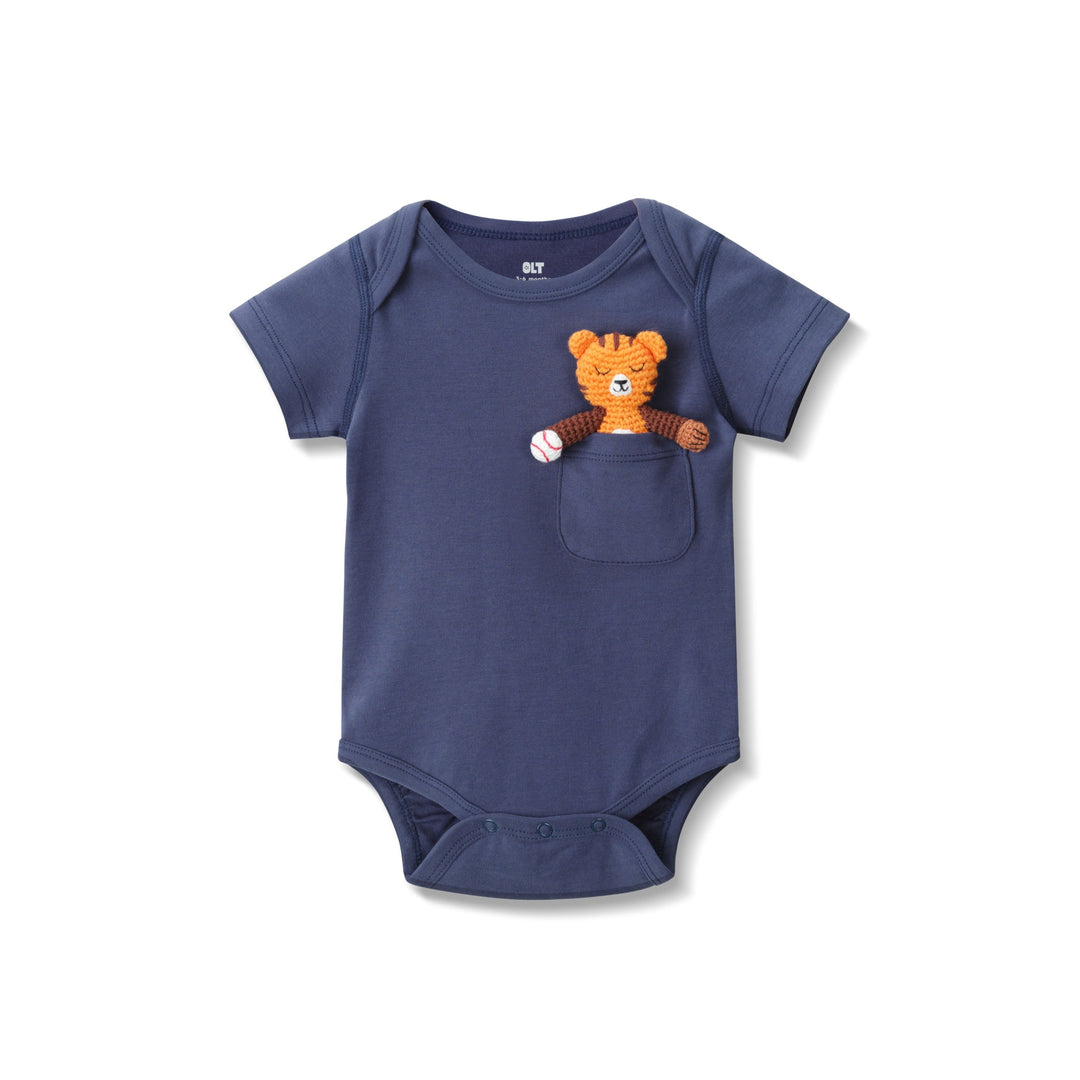 Bodysuit in Blueberry