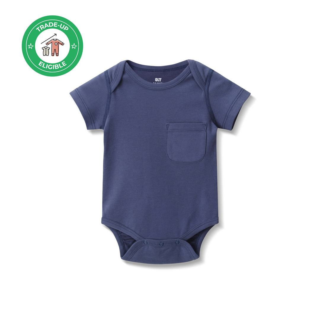 Bodysuit in Blueberry