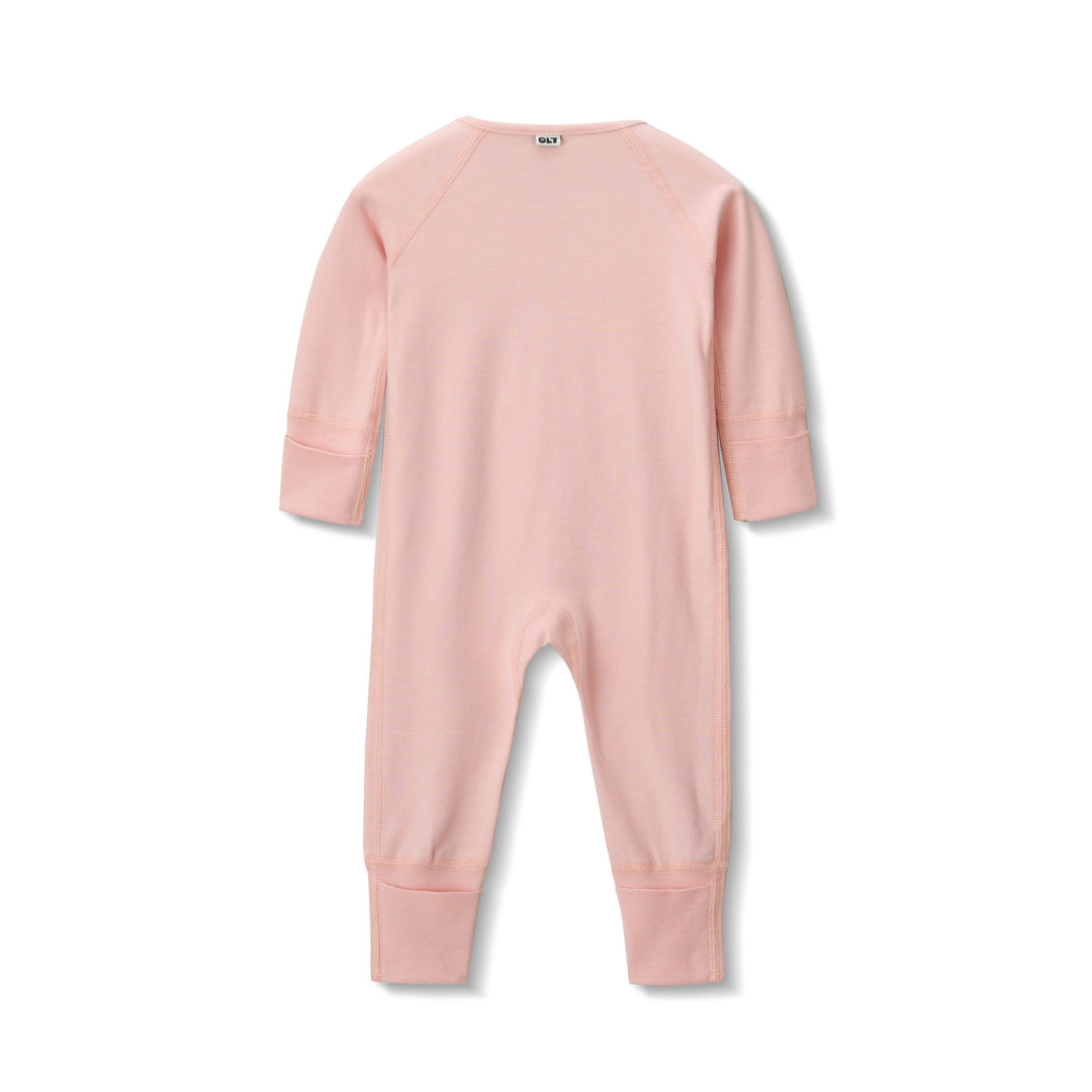 Zip Romper in Cotton Candy