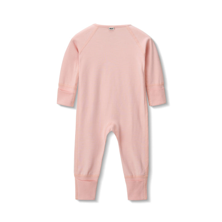 Zip Romper in Cotton Candy