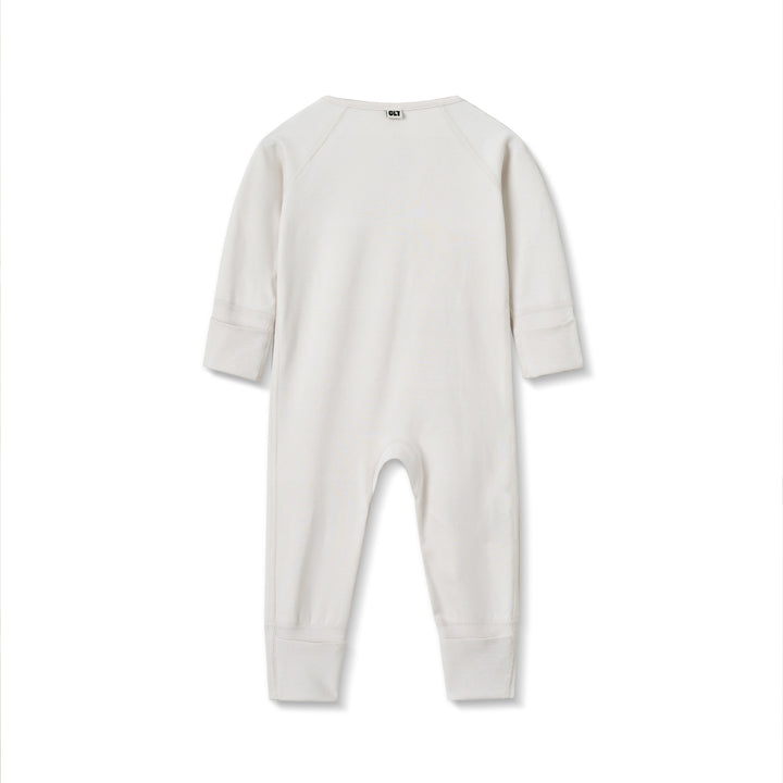 Zip Romper in Pebble