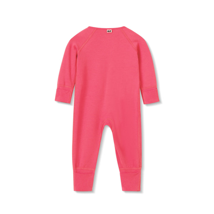 Zip Romper in Red Maple