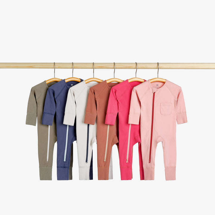 TREASURE CHEST: Zip Romper 3 Pack