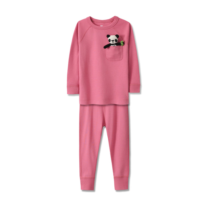 Pajama Set in Berry