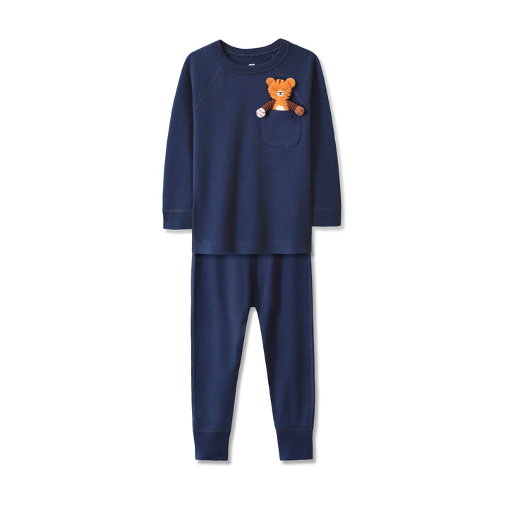 Pajama Set in Blueberry