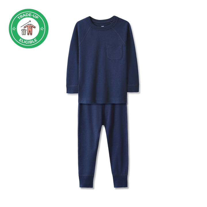 Pajama Set in Blueberry