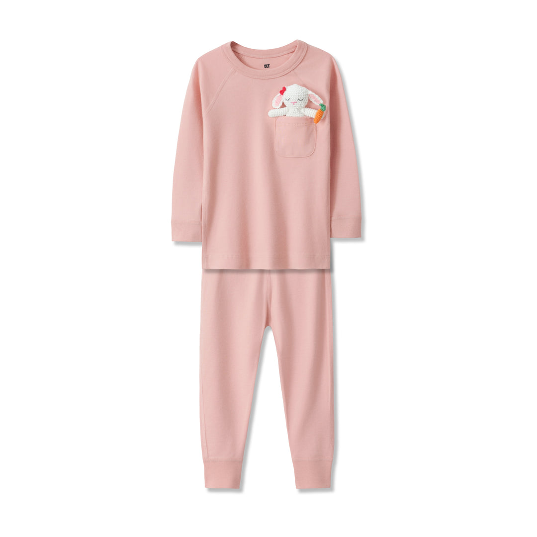 Pajama Set in Cotton Candy