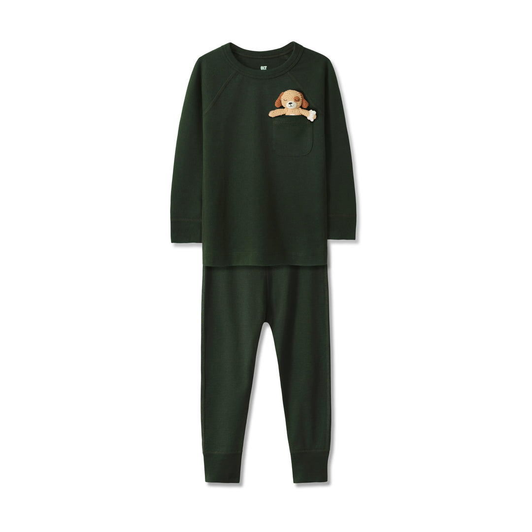 Pajama Set in Nori