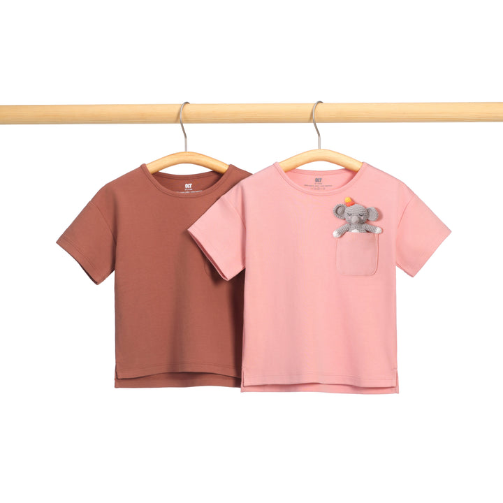 T-Shirt in Cotton Candy