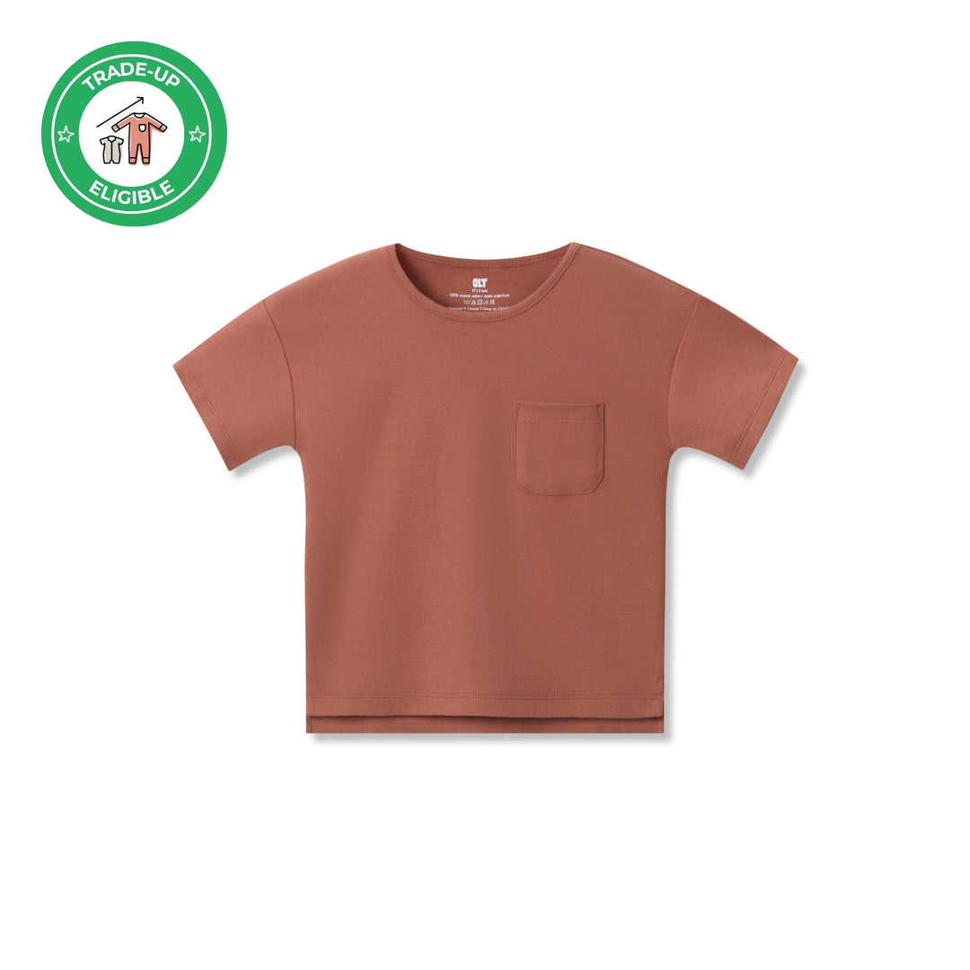 T-Shirt in Chestnut
