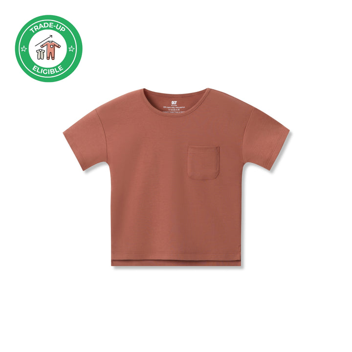 T-Shirt in Chestnut