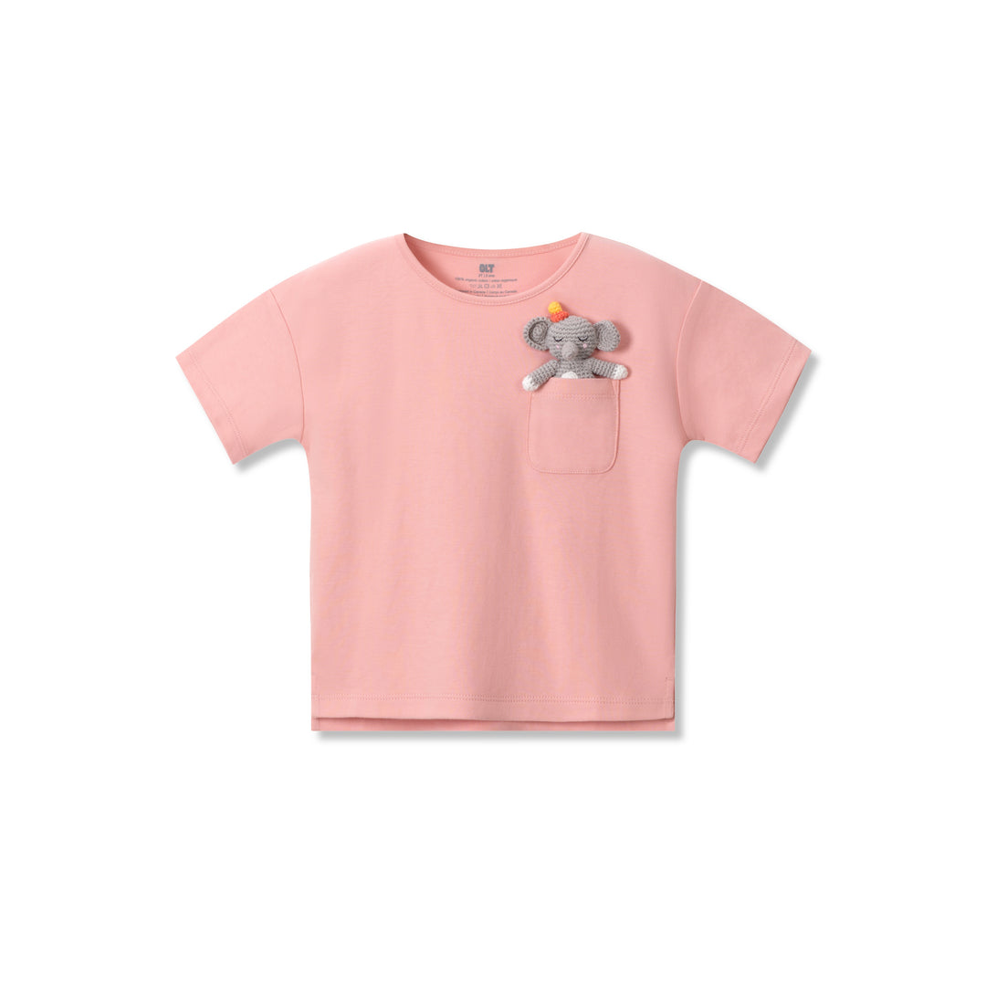 T-Shirt in Cotton Candy