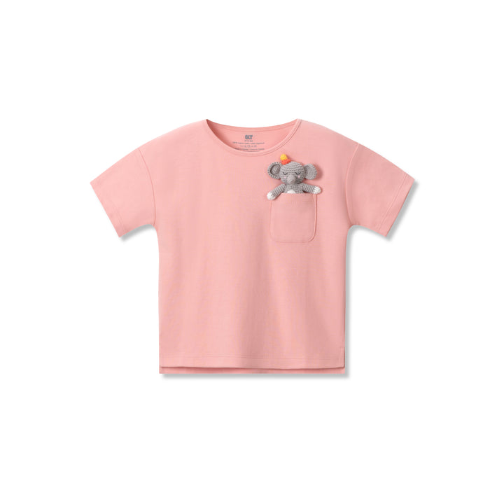 T-Shirt in Cotton Candy