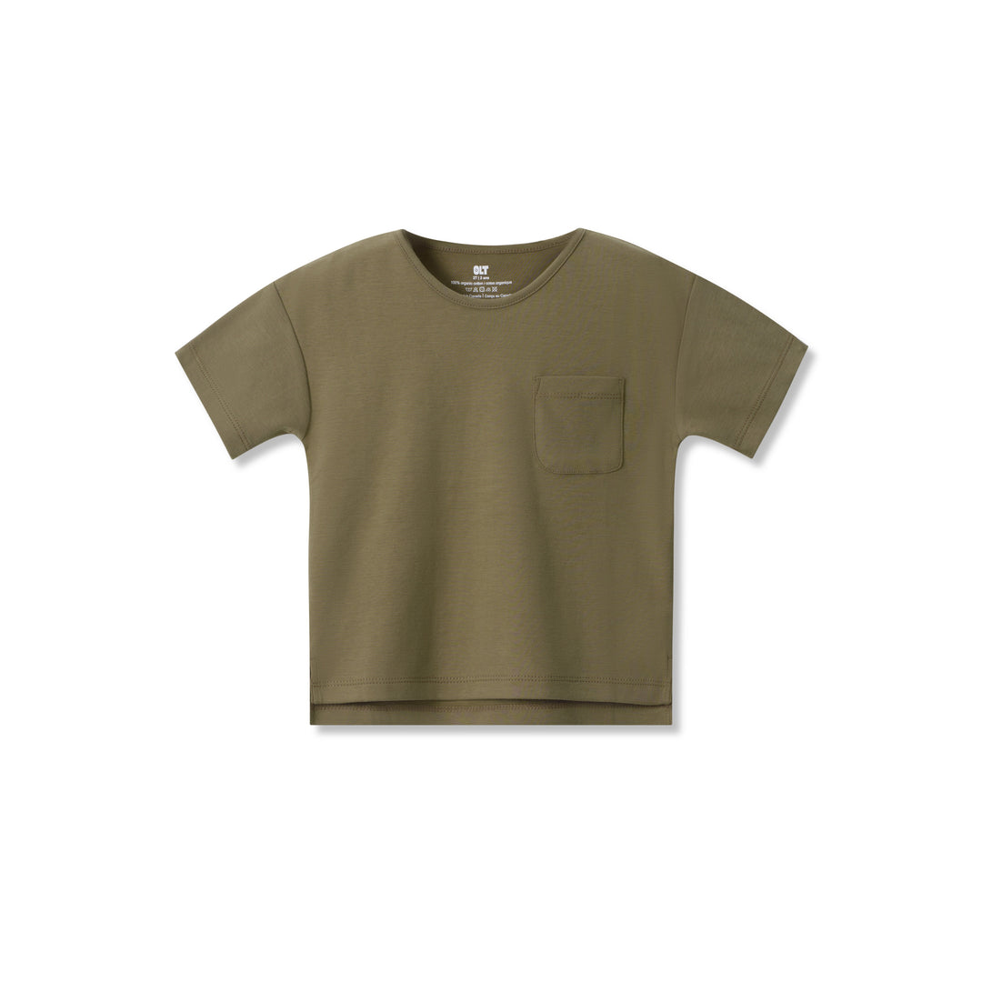 T-Shirt in Olive