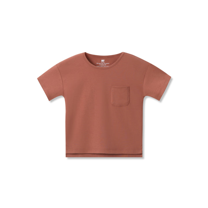 T-Shirt in Chestnut