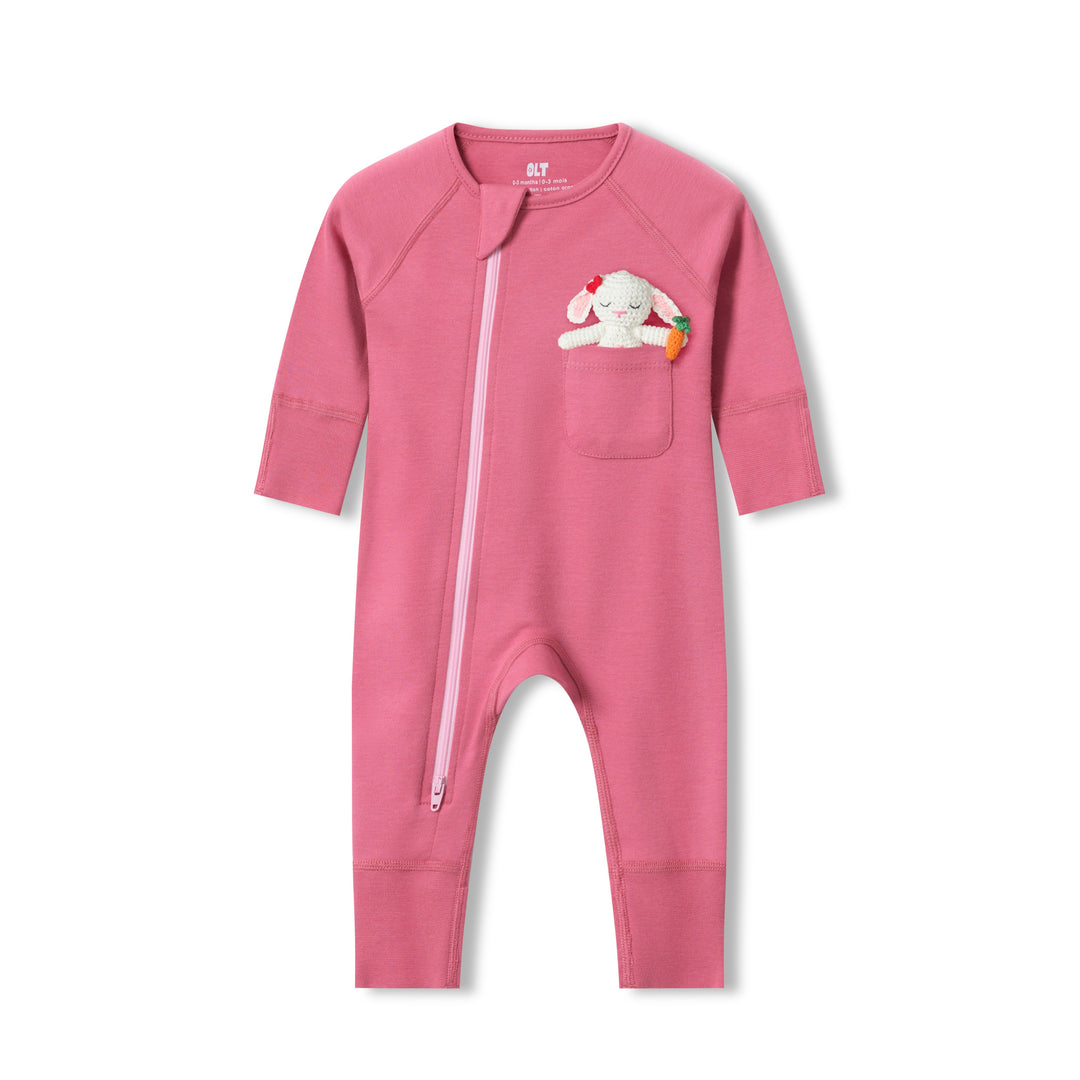 Combinaison zippée en érable rouge