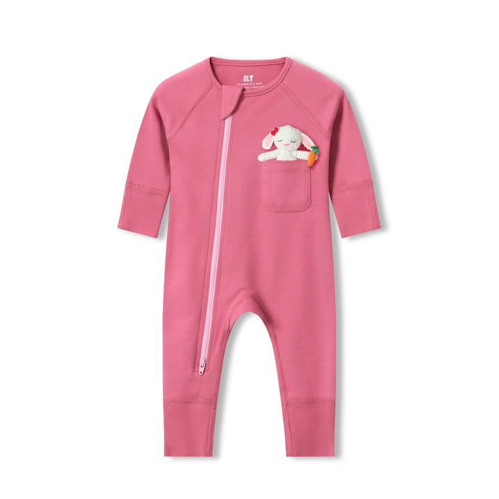 Combinaison zippée en érable rouge
