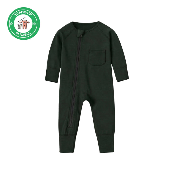 Combinaison zippée en érable rouge